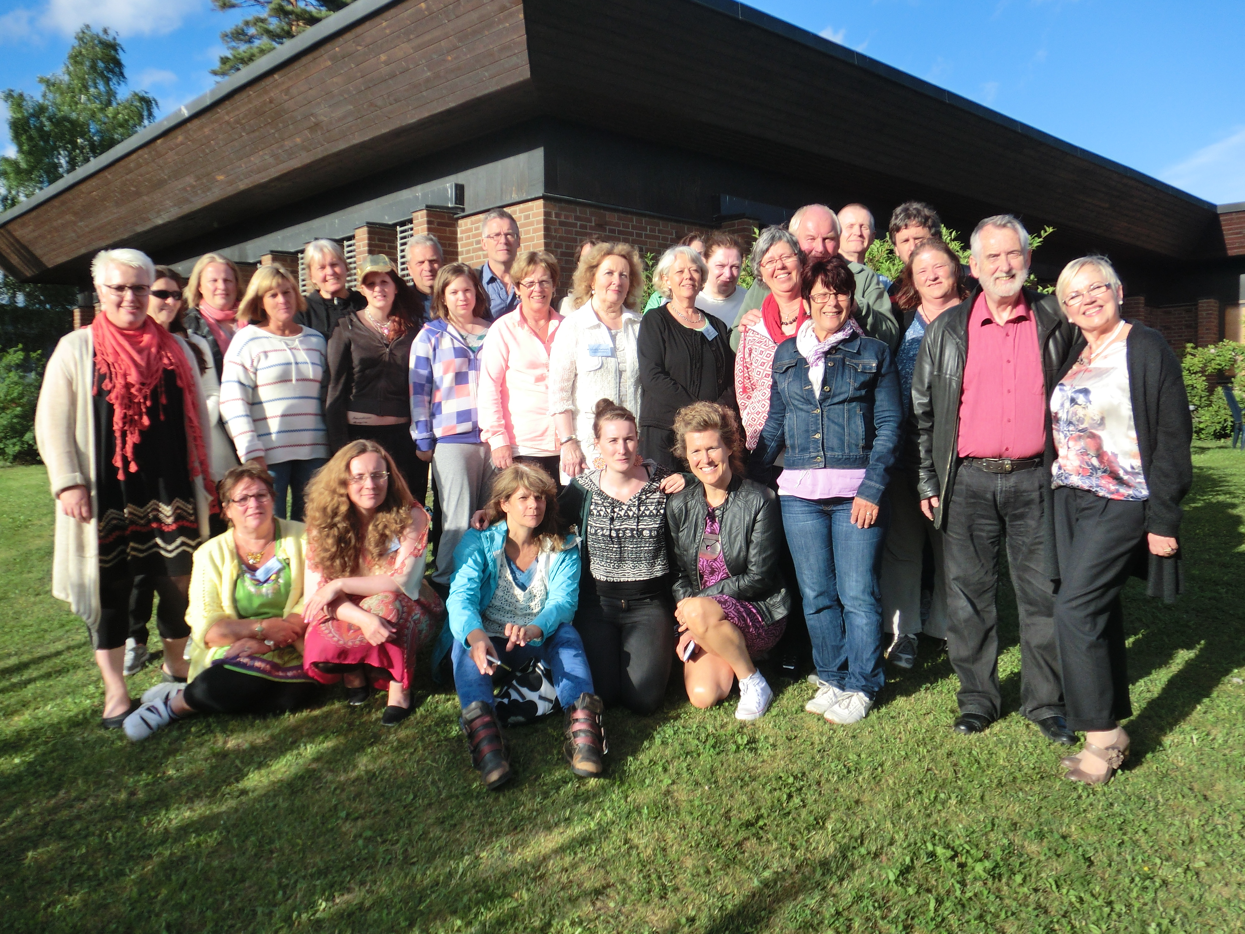 Gruppbild sommarbibelskola 2013 Arken bibelskola