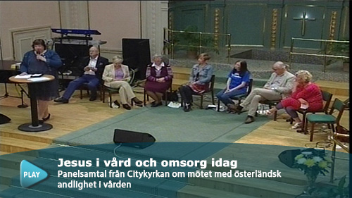 Jesus i vård och omsorg idag