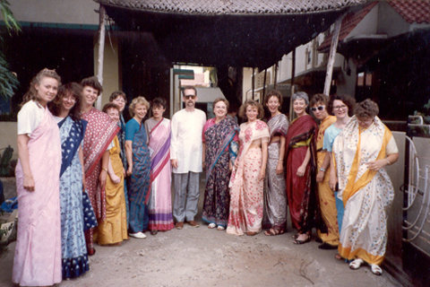 Team Coimbatore Indien 1990 webb Missionsresa Coimbatore 1990