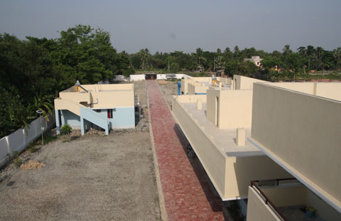 Kolkatacentret från taket 2014