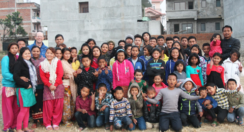 Arkens flickor och pojkar i Nepal 2015 Arkens flickor och pojkar i Nepal