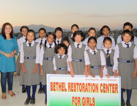 Flickorna i Nepal