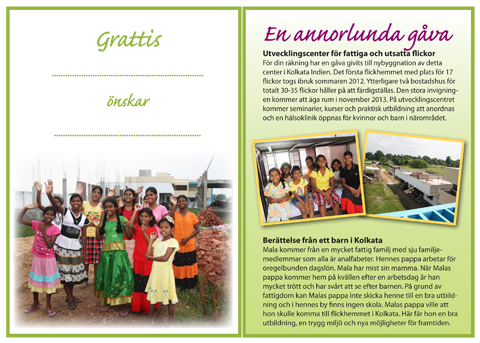 Nya gåvokort med 90konto Bloggfamiljen 2013 alt 2 insida webb Gåvokort Kolkata 2 insida