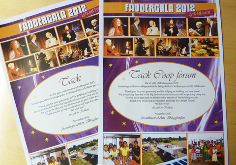 Tackdiplom Faddergala 2012